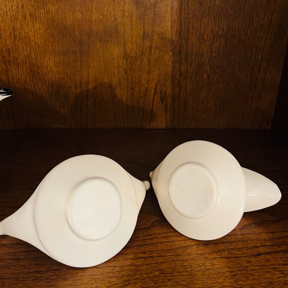 Vintage Cross Stich Pattern Porcelain 3 Piece Tea Set Genie Bottle Design - Picture 11 of 11